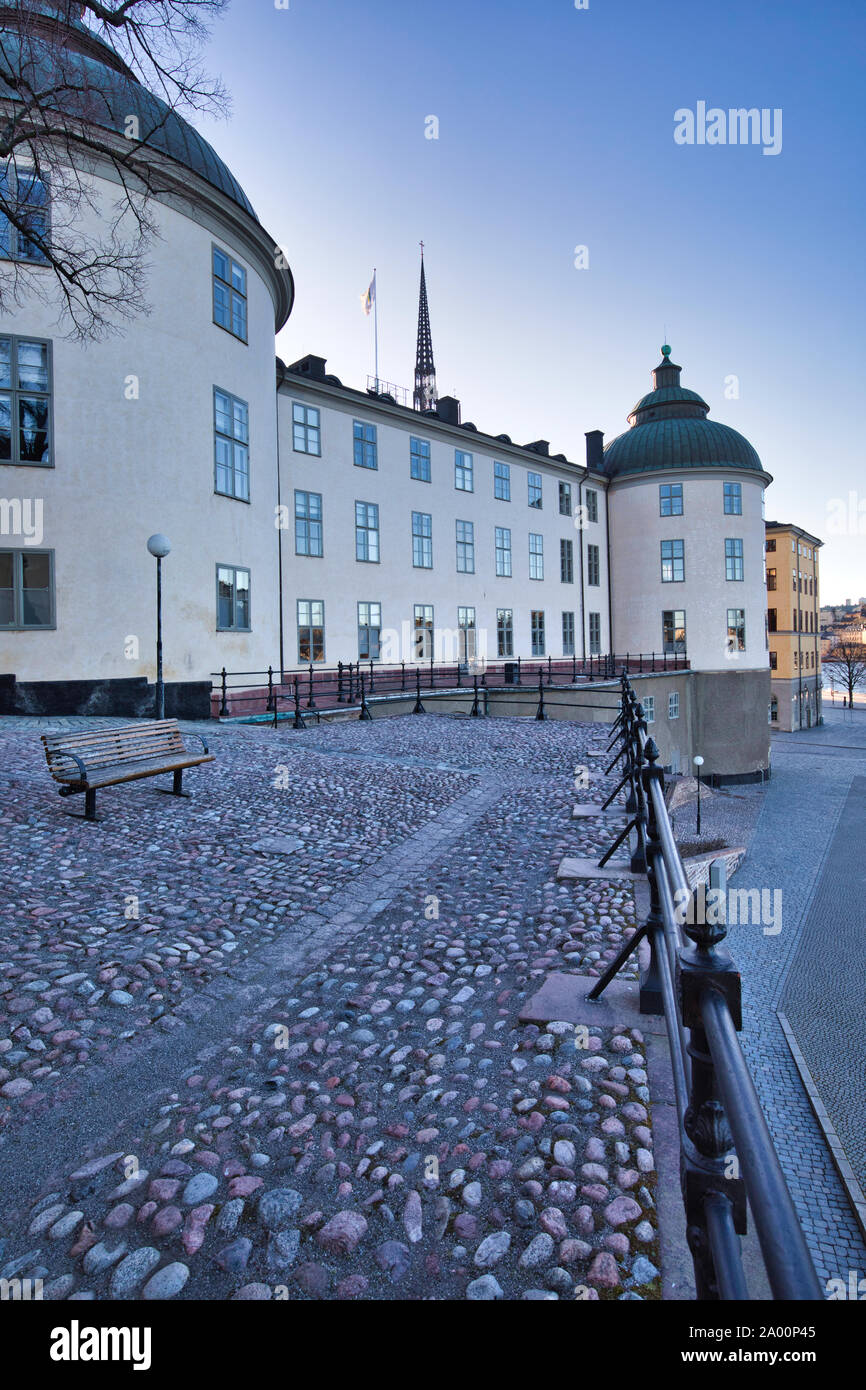Wrangel Palace (Wrangelska Palatset), Riddarholmen, Stockholm, Schweden Stockfoto