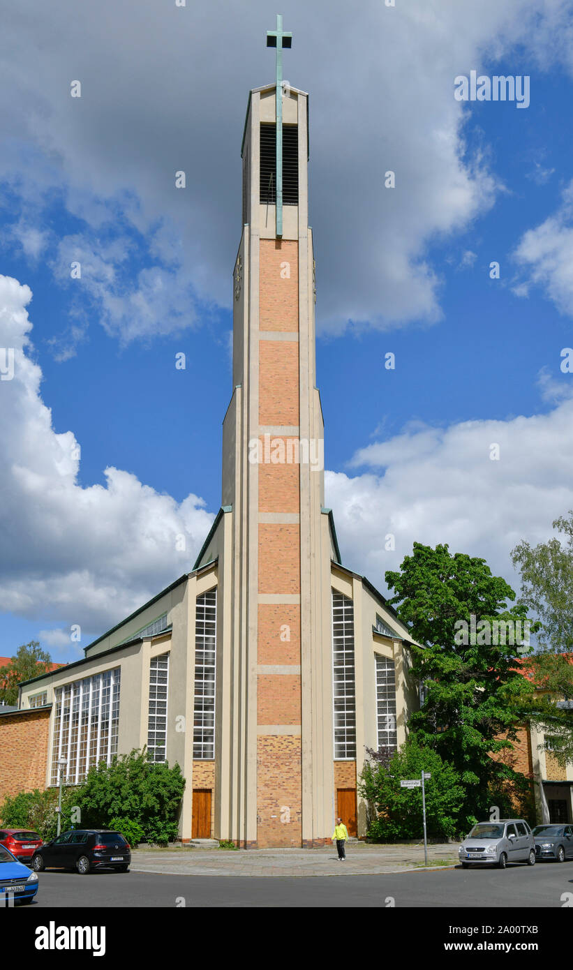 Gustav-Adolf-Kirche, Herschelstrasse, Charlottenburg, Berlin, Deutschland Stockfoto