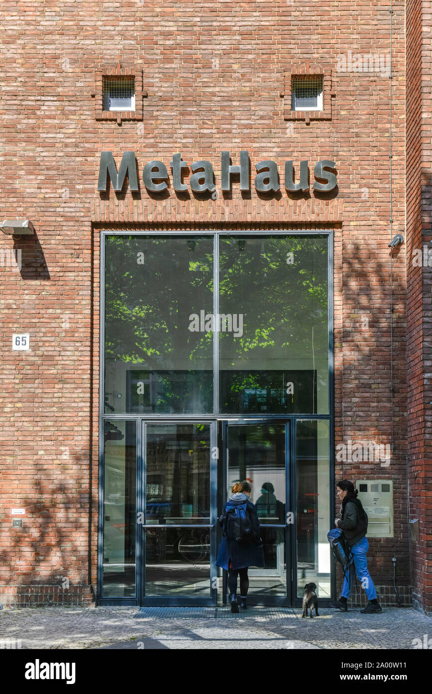 , MetaHaus Leibnizstraße, Charlottenburg, Berlin, Deutschland Stockfoto