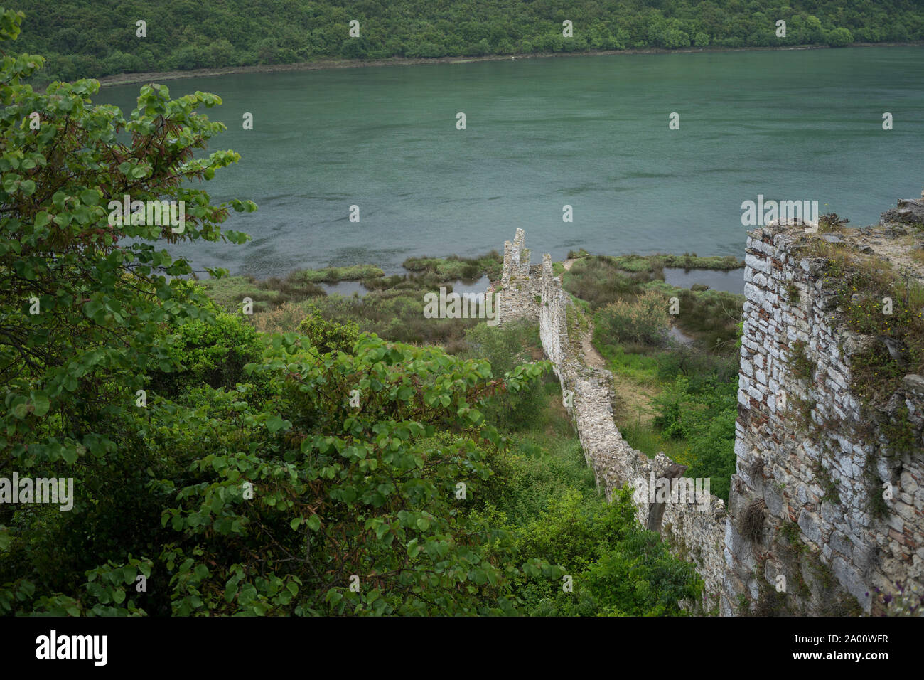 Ruinen in butrint, UNESCO-Weltkulturerbe, Albanien, butrint, Ionisches Meer, Europa Stockfoto