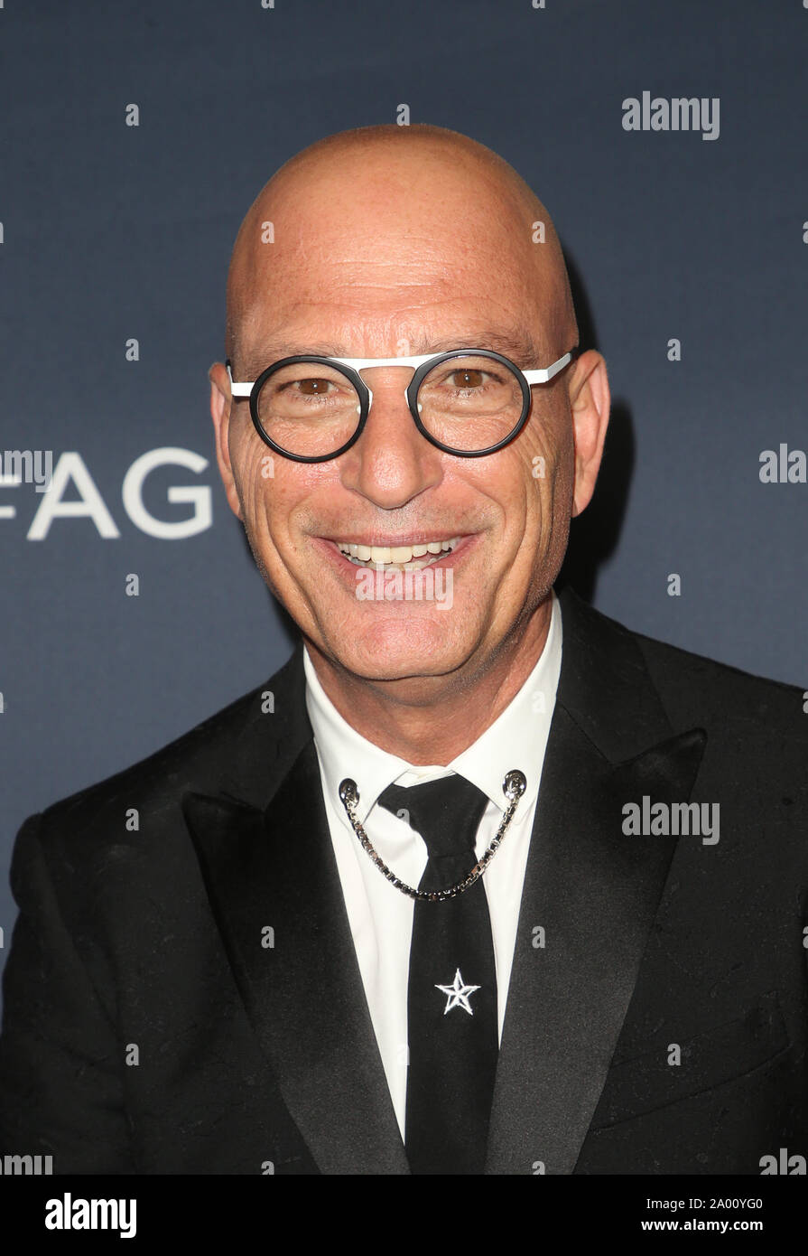 Hollywood, Ca. 18 Sep, 2019. Howie Mandel, bei "America's Got Talent" Saison 14 Finale rote Teppich an die Dolby Theatre in Hollywood, Kalifornien am 18. September 2019. Credit: Faye Sadou/Medien Punch/Alamy leben Nachrichten Stockfoto