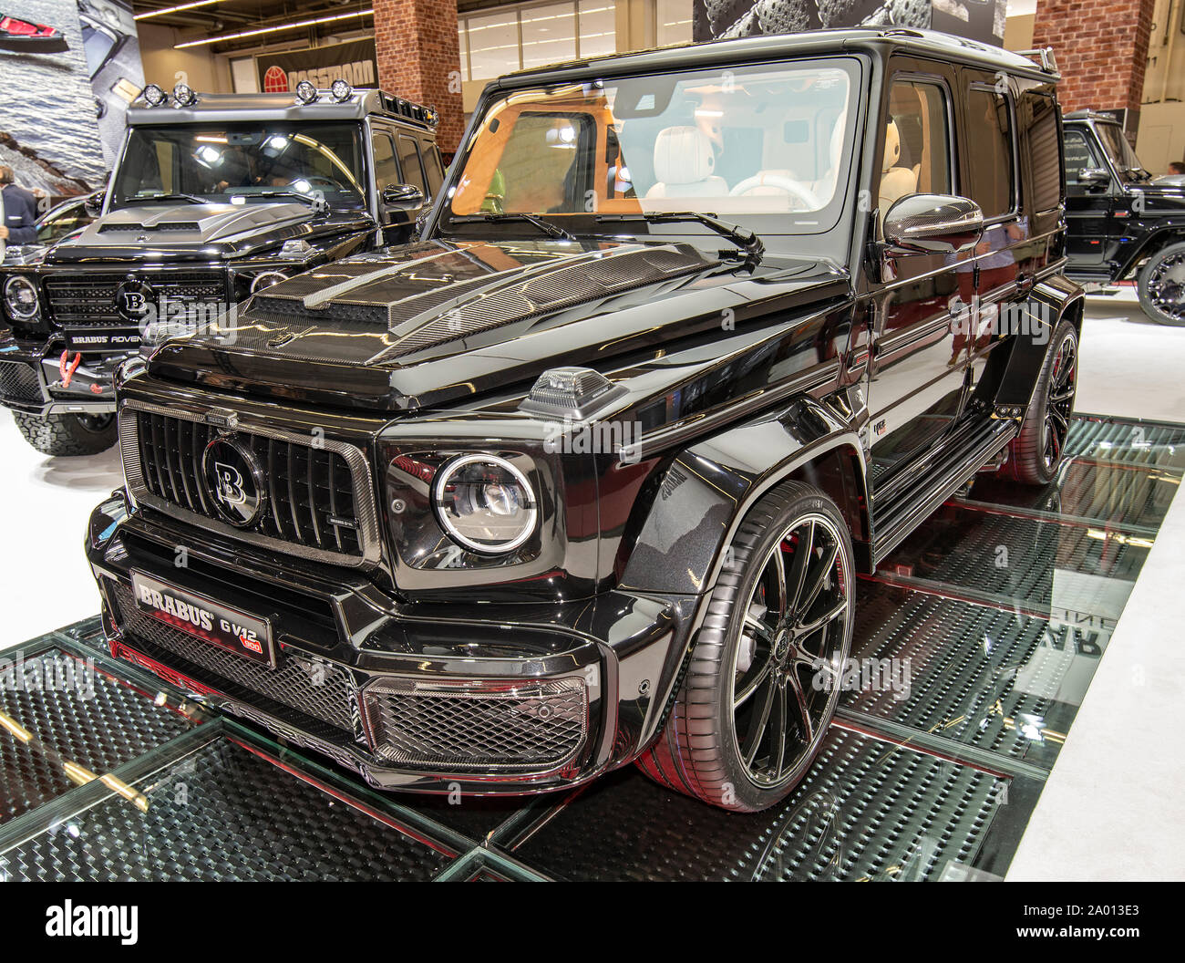 SUV BRABUS G V 12 900 auf einem Mercedes-AMG G63 mit 900 PS auf der IAA 2019 in Frankfurt Stockfoto