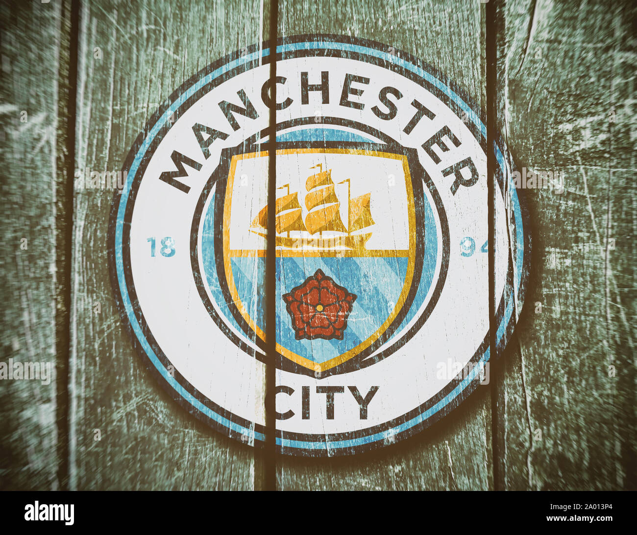 Manchester Stadtwappen Stockfotos Und Bilder Kaufen Alamy