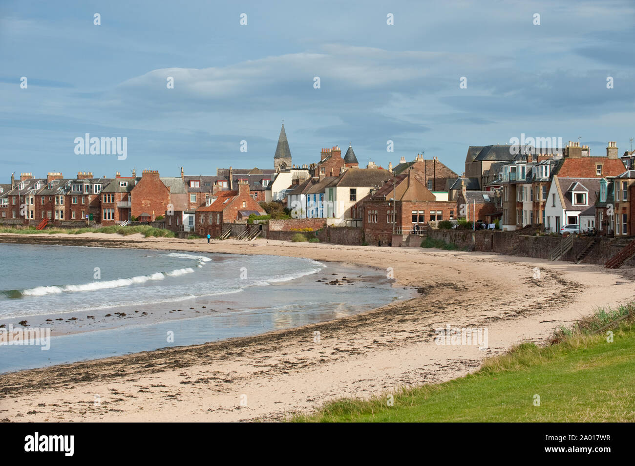 West Bay Strand von North Berwick. Südosten Schottland Stockfoto