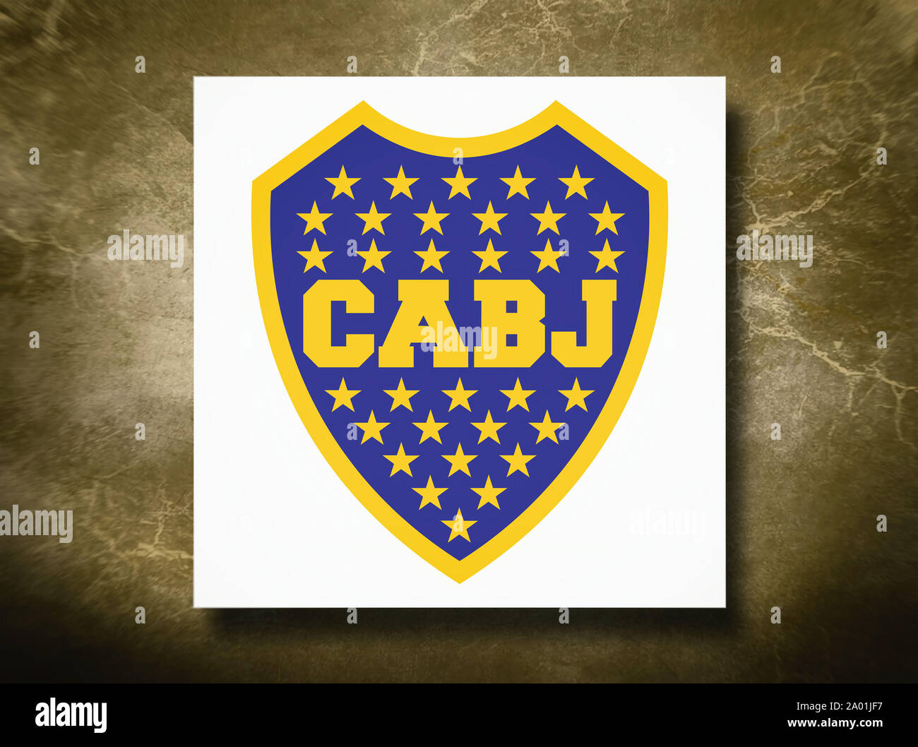 Argentine Soccer Club Boca Juniors Stockfotos Und Bilder Kaufen Alamy