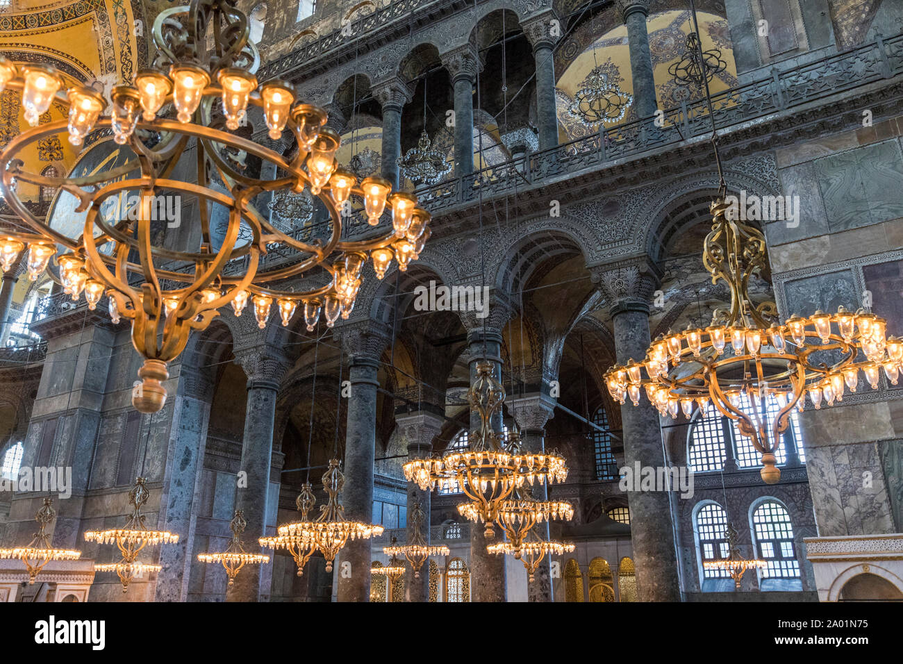 Hagia Sophia, Istanbul Türkei Stockfoto