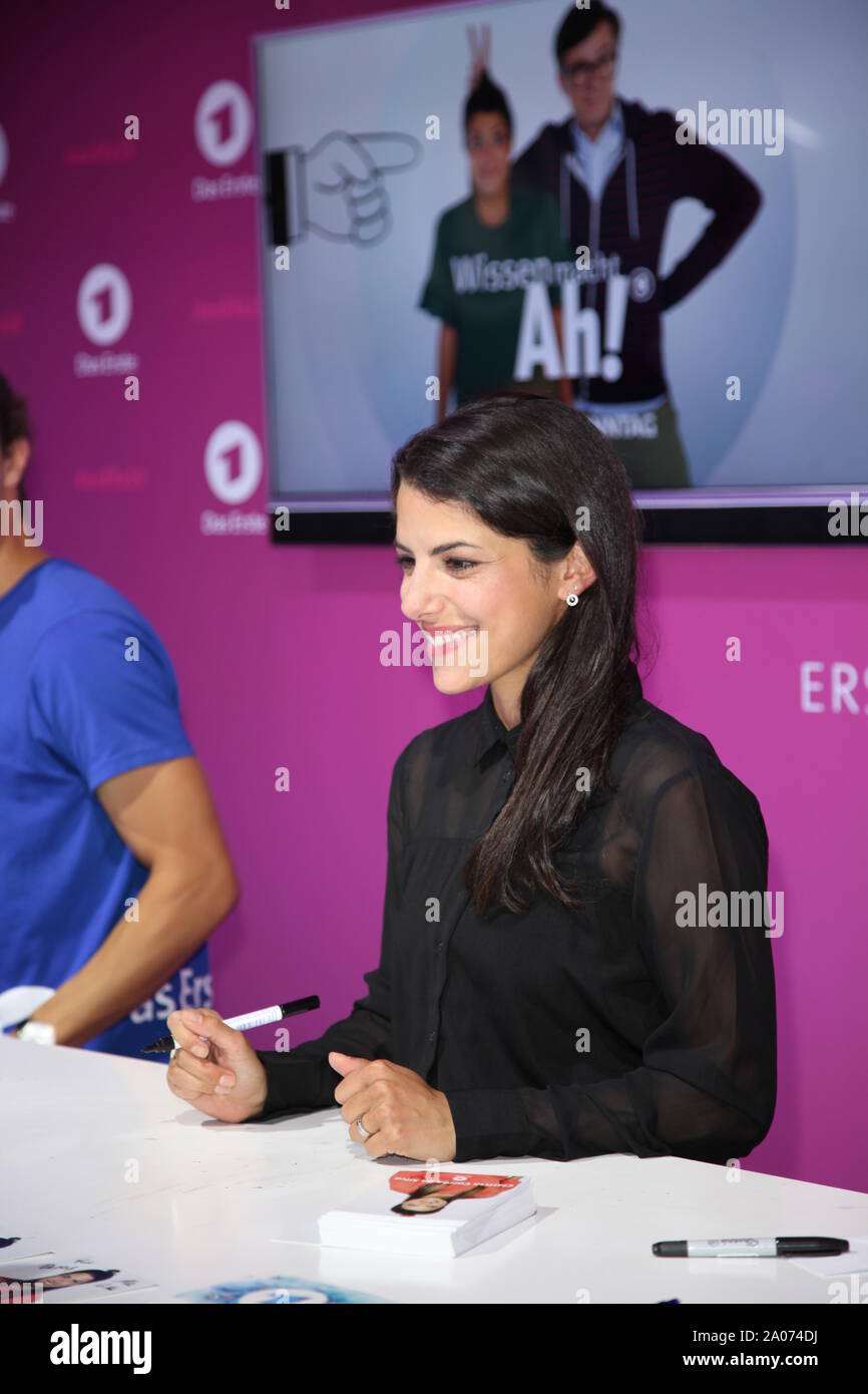 Clarissa Correa da Silva lebt bei der IFA 2019 auf der ARD Bühne. Berlin, 08.09.2019 Stockfoto