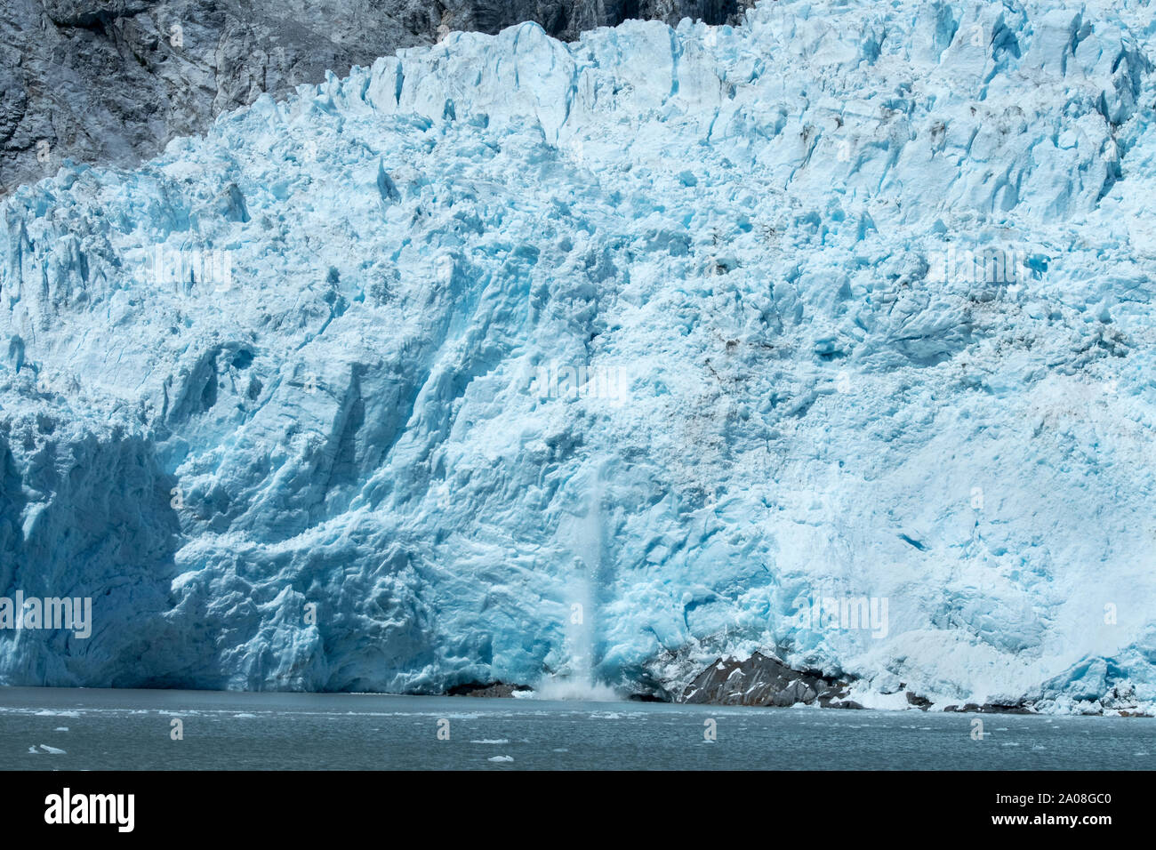 Nordamerika; USA; Alaska; Kenai Fjord Nationalpark, Seward, nordwestliche Fjord; nordwestlichen Gletscher. Stockfoto