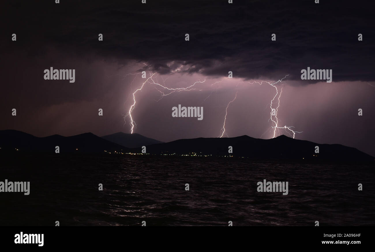 Gewitter Stockfoto