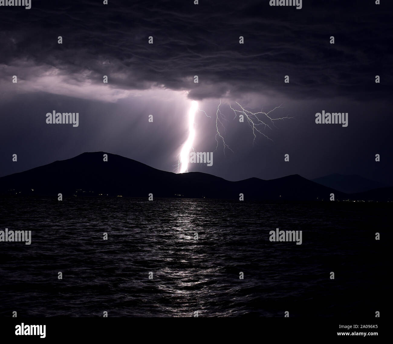 Gewitter Stockfoto