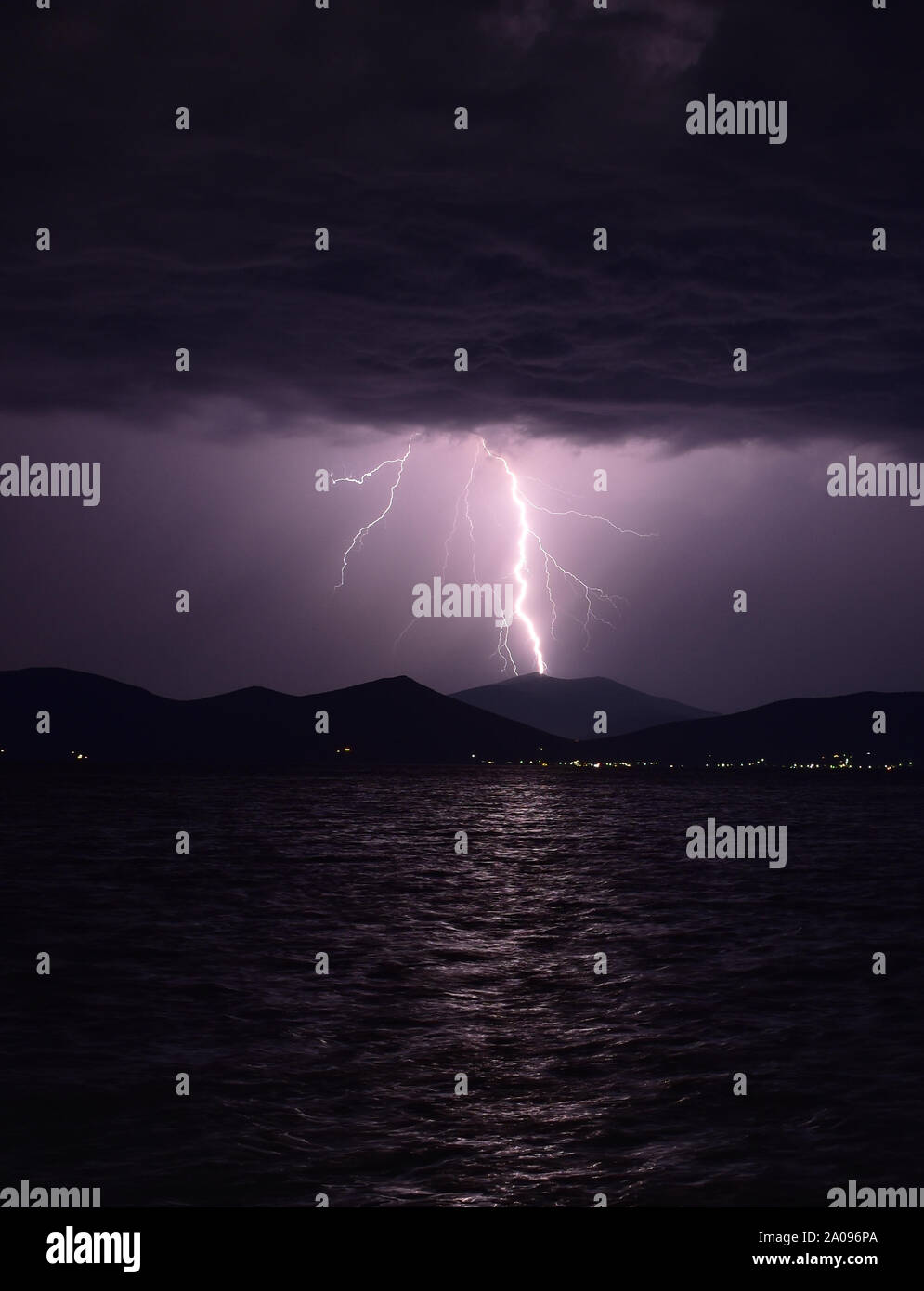 Gewitter Stockfoto