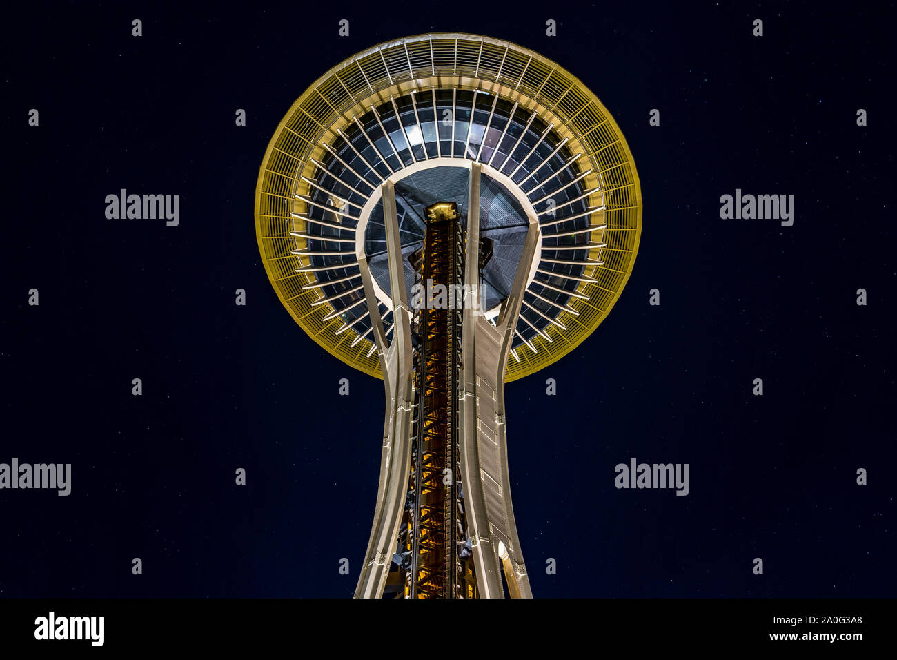 Seattle, Washington, USA - Space Needle Observation Tower Stockfoto