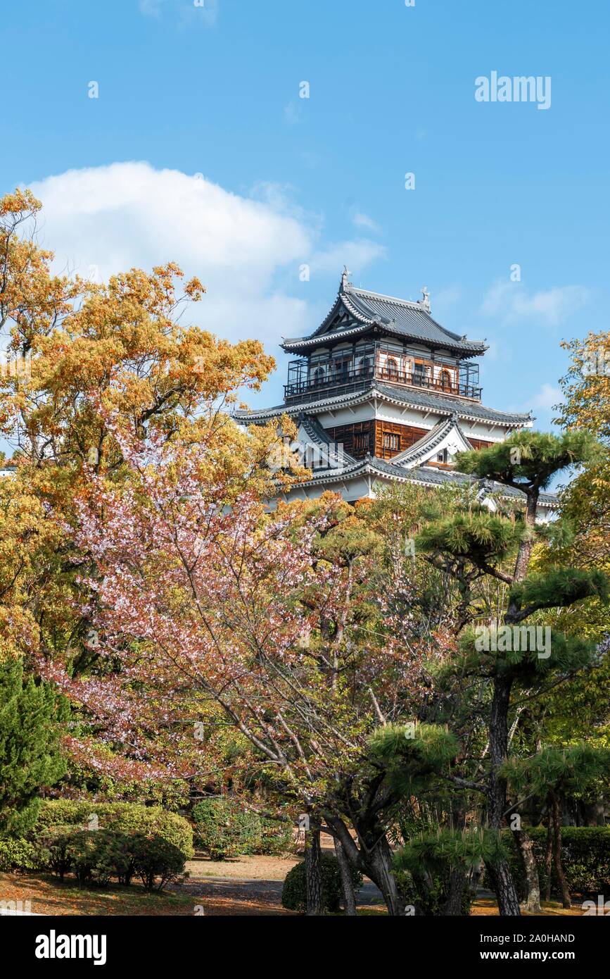 Hiroshima Castle, Karpfen Schloss, Hiroshima, Japan Stockfoto