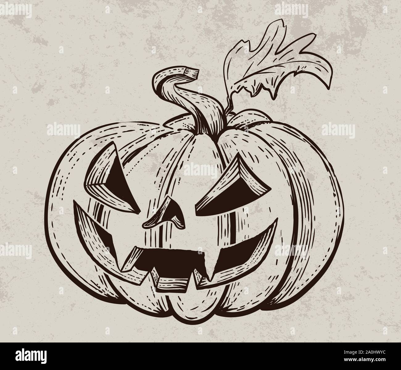 Vektor Halloween Kurbis Hand Gezeichnet Abbildung Vintage Gravierungselement An Gruselige Kurbisse Skizze Stock Vektorgrafik Alamy
