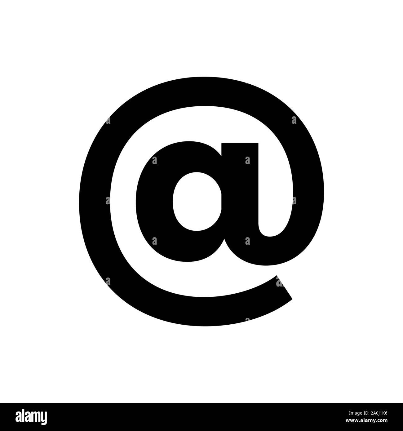 Mail Symbol einfache flache Stil. E-Mail Symbol. Stock Vektor