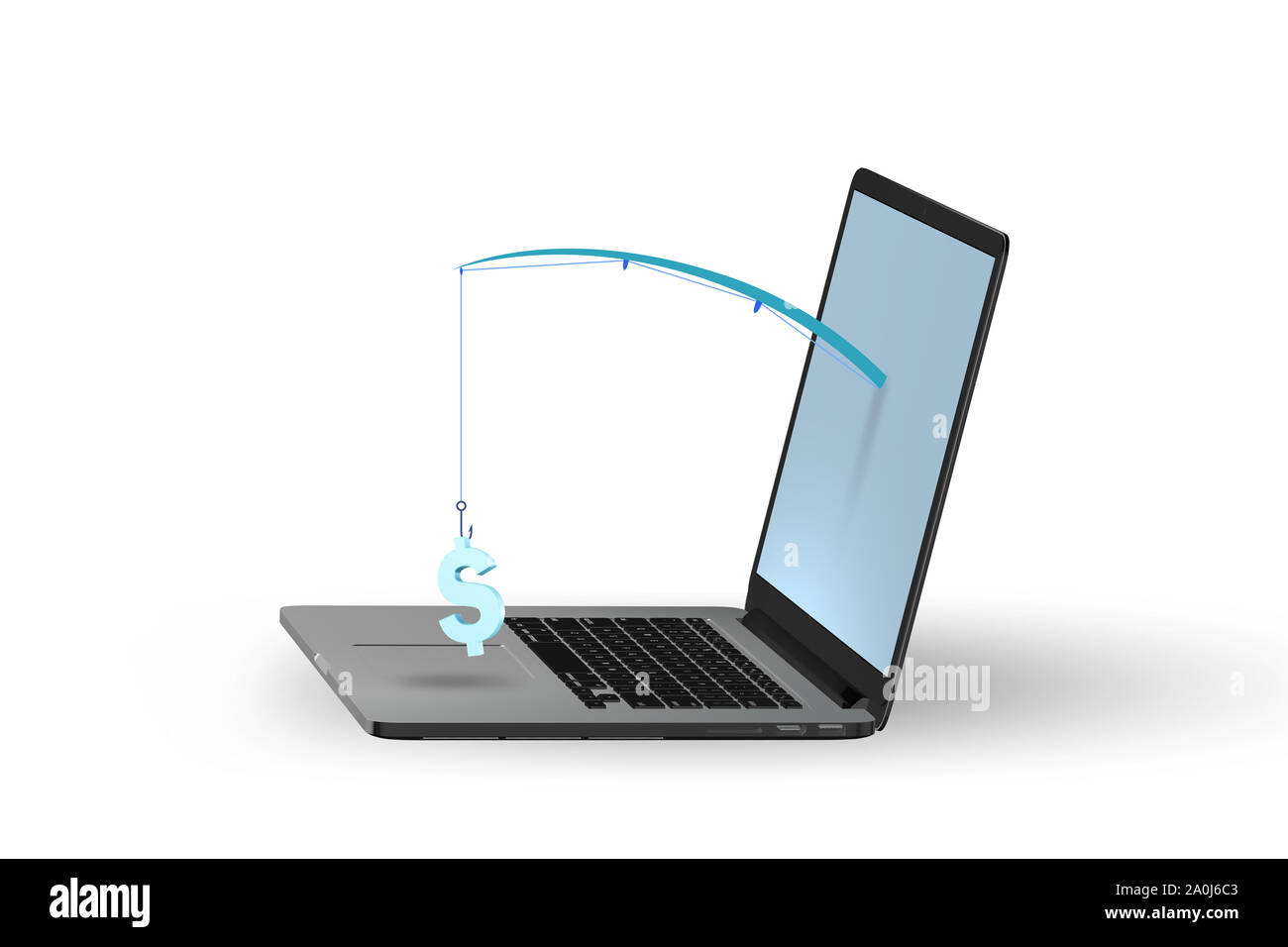 Die Computer- und Online-Sicherheit Konzept Stockfoto