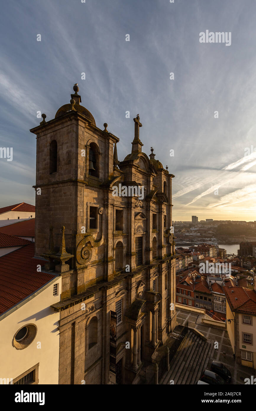 Grilos Kirche Igreja dos Grilos in Porto, Portugal Stockfoto