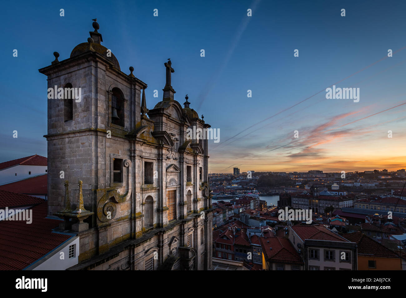 Grilos Kirche Igreja dos Grilos in Porto, Portugal Stockfoto