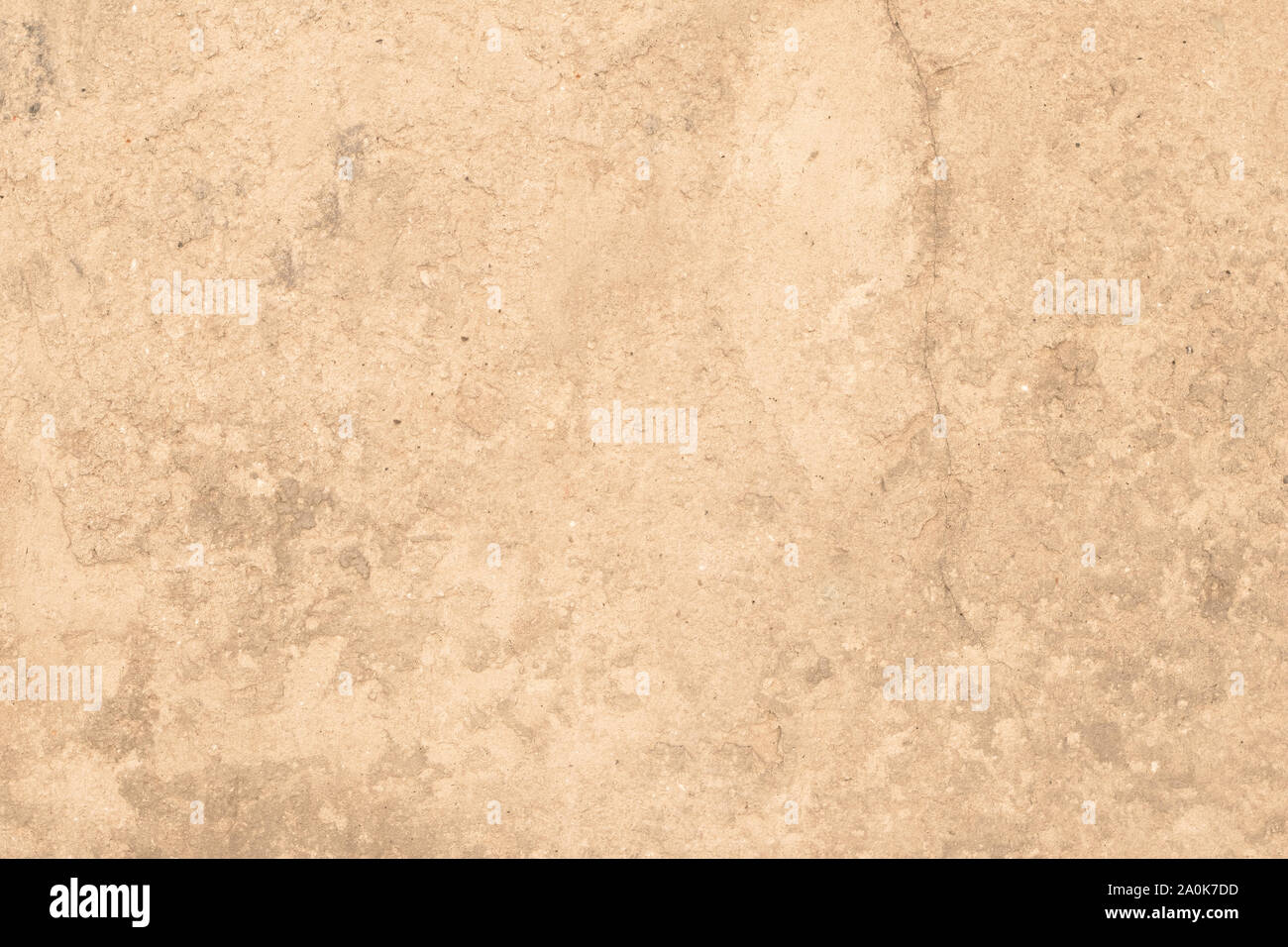 Textur des alten Papier, Hintergrund. Vintage Pergament, schmutzige Seite. Handwerk Blatt, beschädigte Oberfläche, natürlichen Muster. Stockfoto