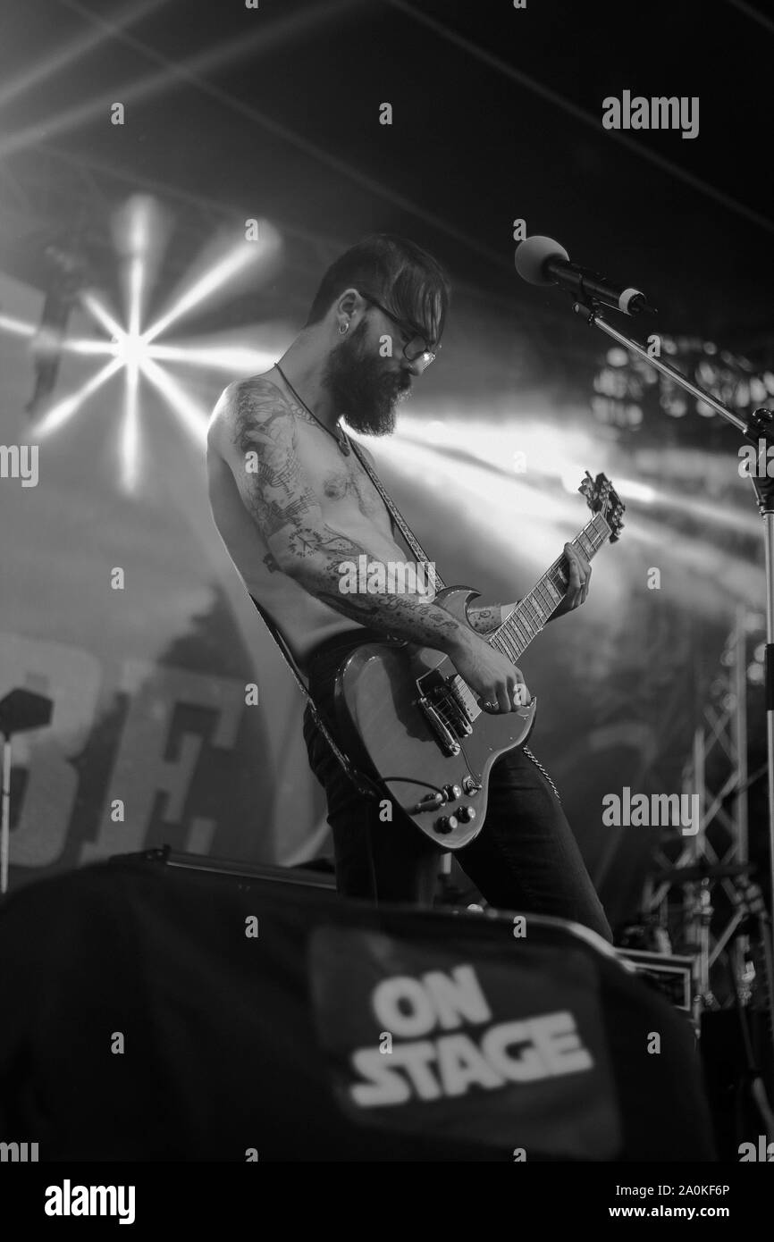 RoadkillSoda, Donau Rock Fest Stockfoto