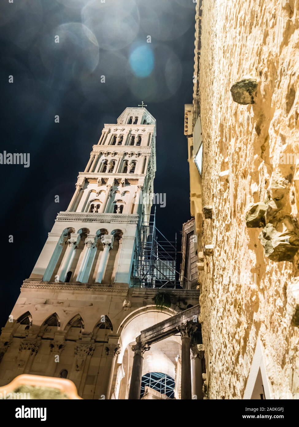 Kathedrale des Heiligen Domnius Stockfoto