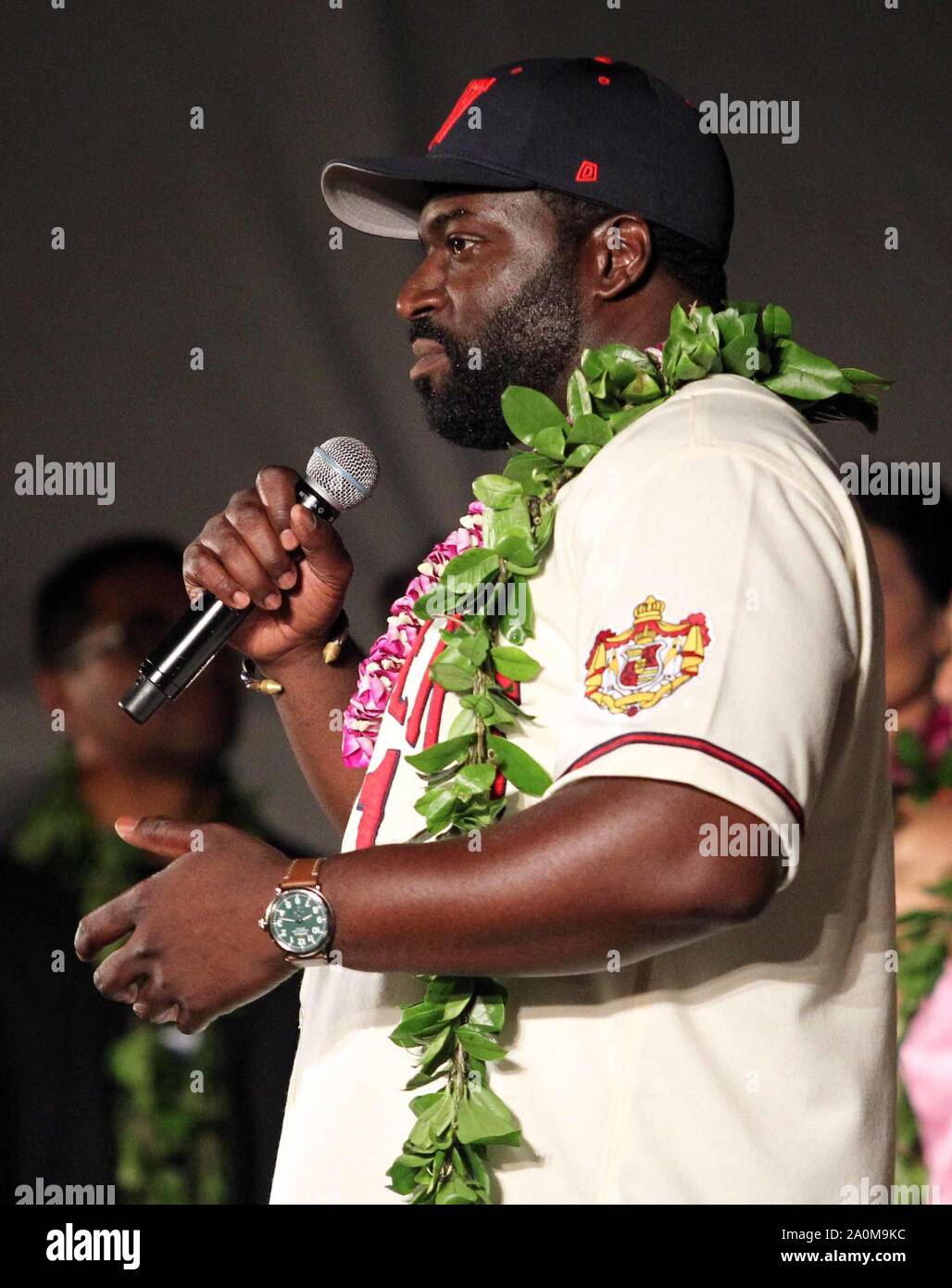 September 19, 2019 - Stephen Hill während der Hawaii Five-O und Magnum P.I. Sonnenuntergang am Strand Veranstaltung am Strand von Waikiki in Honolulu, Hawaii - Michael Sullivan/CSM Stockfoto