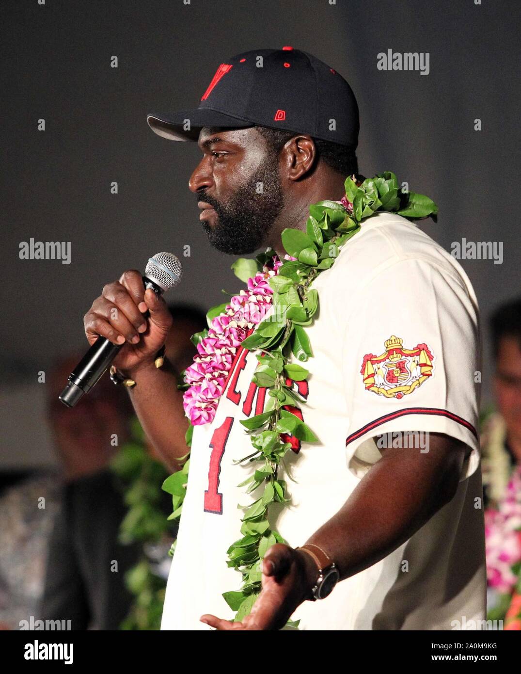 September 19, 2019 - Stephen Hill während der Hawaii Five-O und Magnum P.I. Sonnenuntergang am Strand Veranstaltung am Strand von Waikiki in Honolulu, Hawaii - Michael Sullivan/CSM Stockfoto