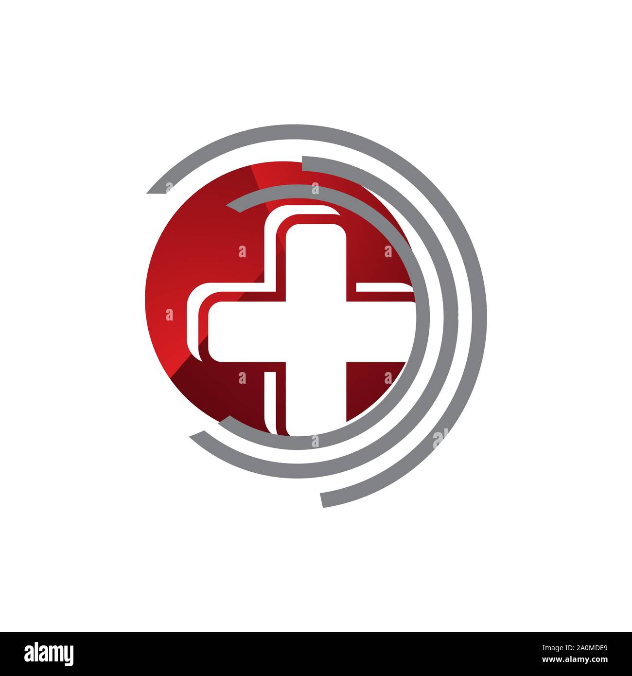 Medizinische Apotheke Healthcare logo Vector Graphic Design Stock Vektor