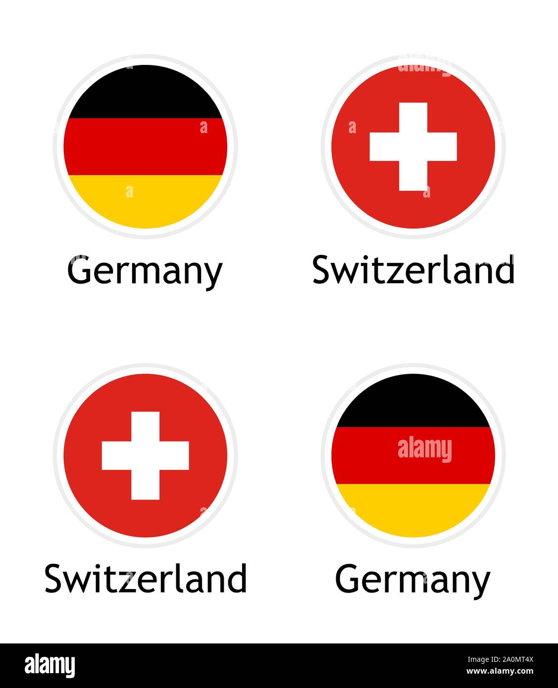 Zwei bildunterschriften Stock-Vektorgrafiken kaufen - Alamy