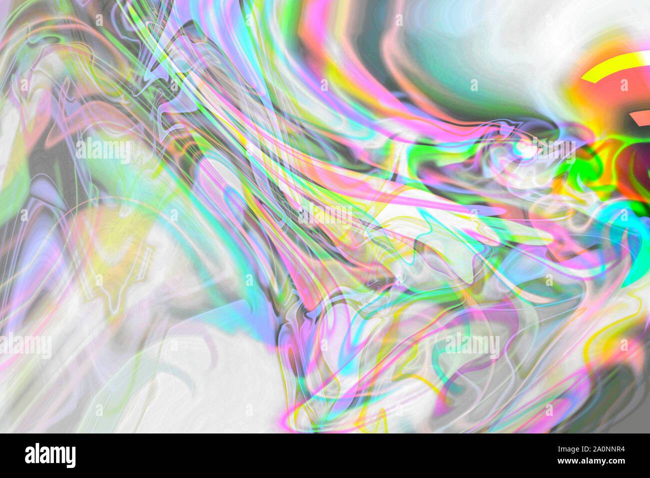 Abstrakte psychedelischen Bunte bg. Es kann in Print und Web Design verwendet werden. Stockfoto