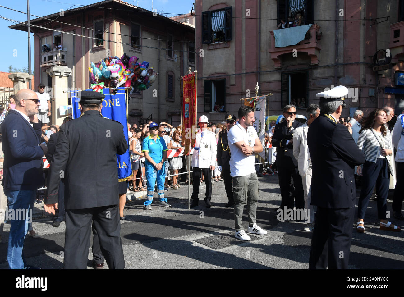 Reggio Calabria 14 Sep 2019 - Discesa Madonna della Consolazione, LA CONSEGNA Credit: Giuseppe Andidero Stockfoto