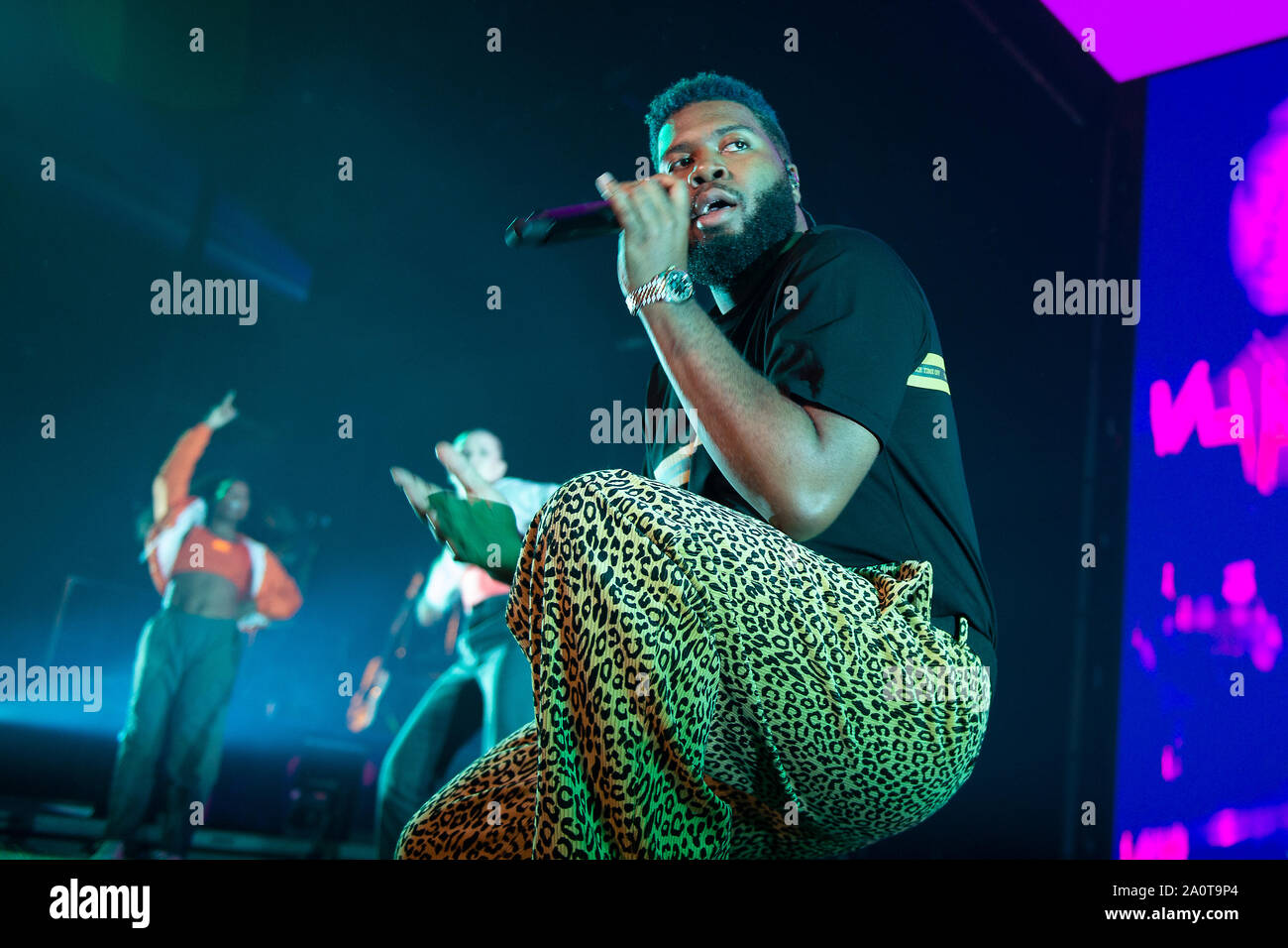 Glasgow, Schottland, Großbritannien. 20. September 2019. Khalib, im Konzert an SSE Hdro Glasgow, UK. Credit: Stuart Westwood Stockfoto