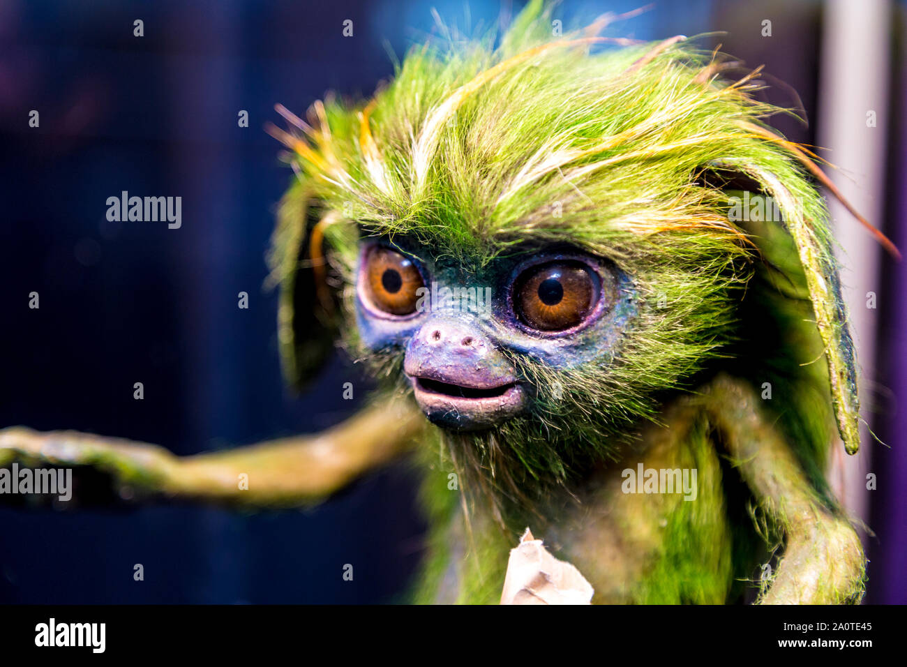 Der dunkle Kristall: Alter der Widerstand Ausstellung am BFI Southbank, London, UK Stockfoto