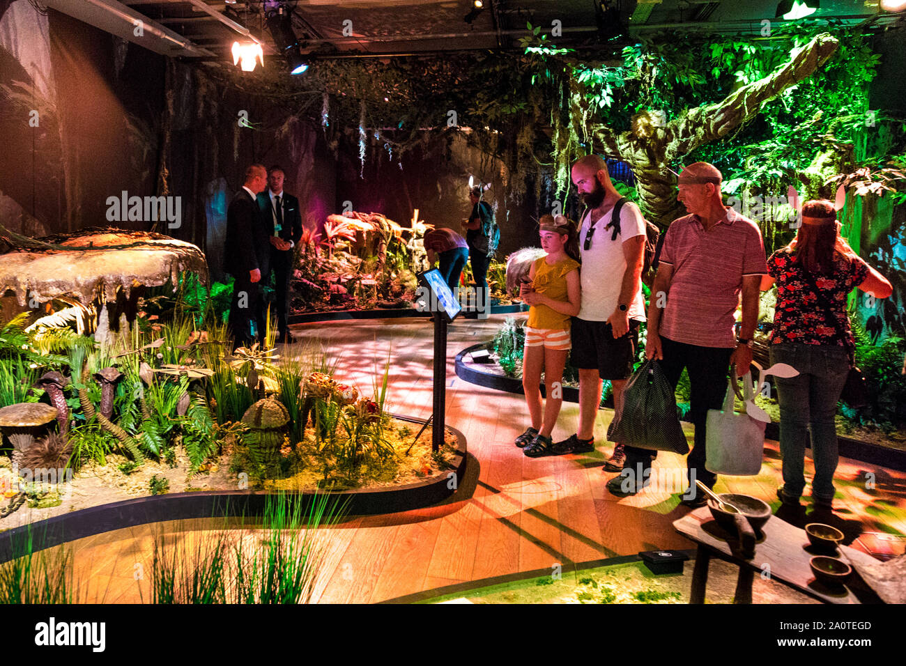 Der dunkle Kristall: Alter der Widerstand Ausstellung am BFI Southbank, London, UK Stockfoto