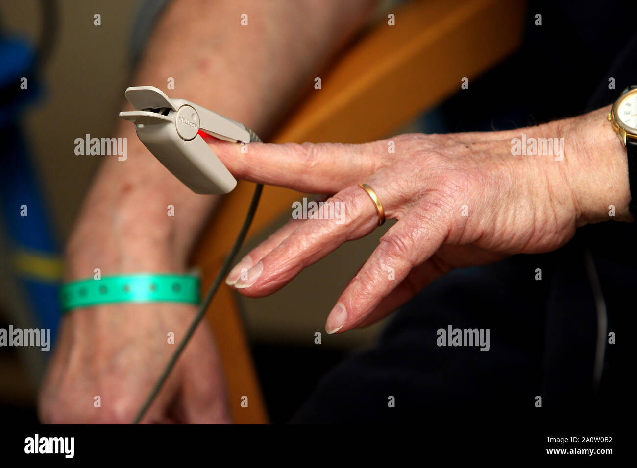 Allgemeine Ansichten von Krankenhauspersonal über ihre Arbeit im Royal Sussex County Hospital in Brighton, East Sussex, UK. Stockfoto