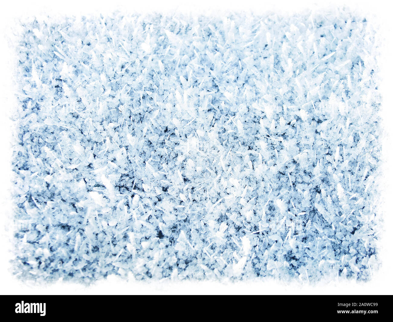 Grunge Textur von Schnee auf dem Boden Stockfoto