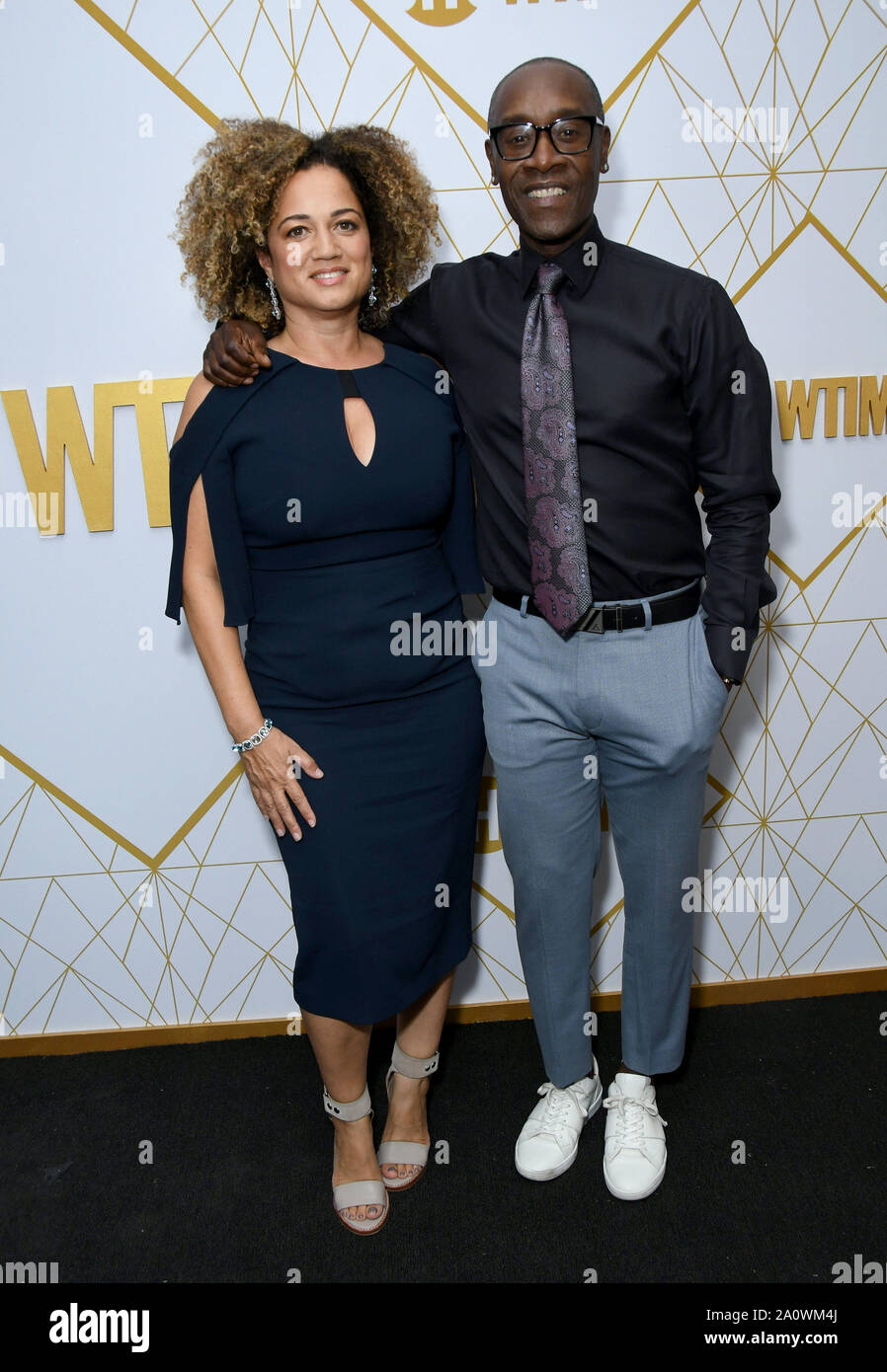 September 21, 2019, West Hollywood, Kalifornien, USA, 21. September 2019 - West Hollywood, Kalifornien - Don Cheadle. 2019 Showtime Emmy Silvesterfeier statt am Pool im San Vincente Bungalows. Photo Credit: Birdie Thompson/AdMedia (Credit Bild: © Birdie Thompson/AdMedia über ZUMA Draht) Stockfoto