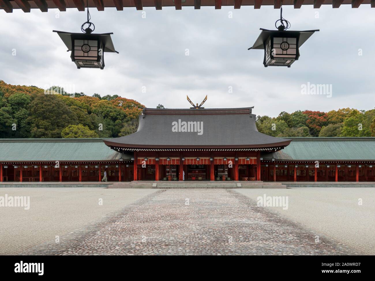 Kashihara-Jingu, Shinto Schrein, Sattledt, Japan Stockfoto