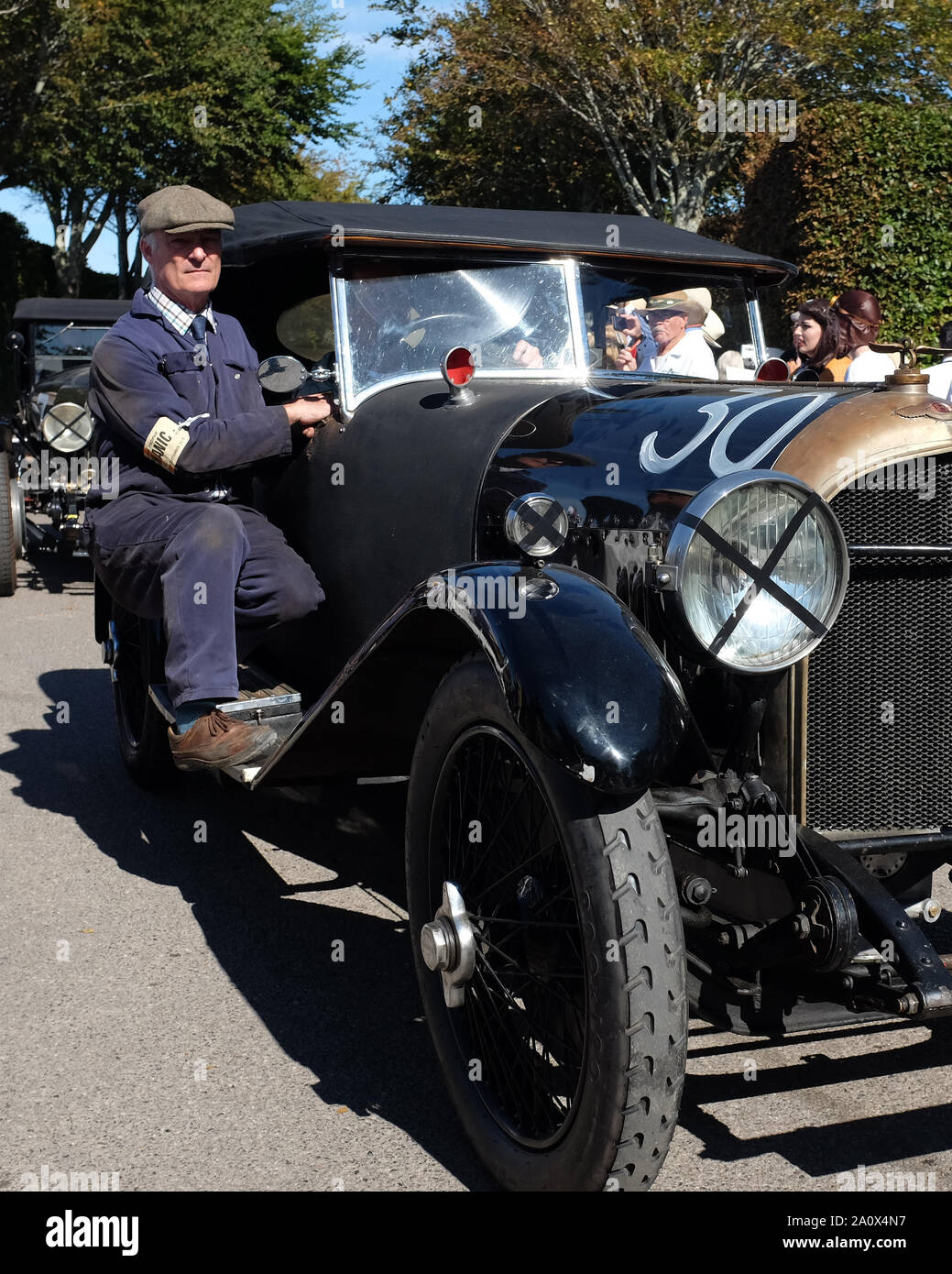 September 2019 - Bentley beim Goodwood Revival Race Meeting Stockfoto