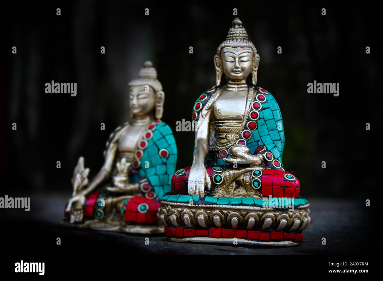 BUDDHA STATUE Stockfoto