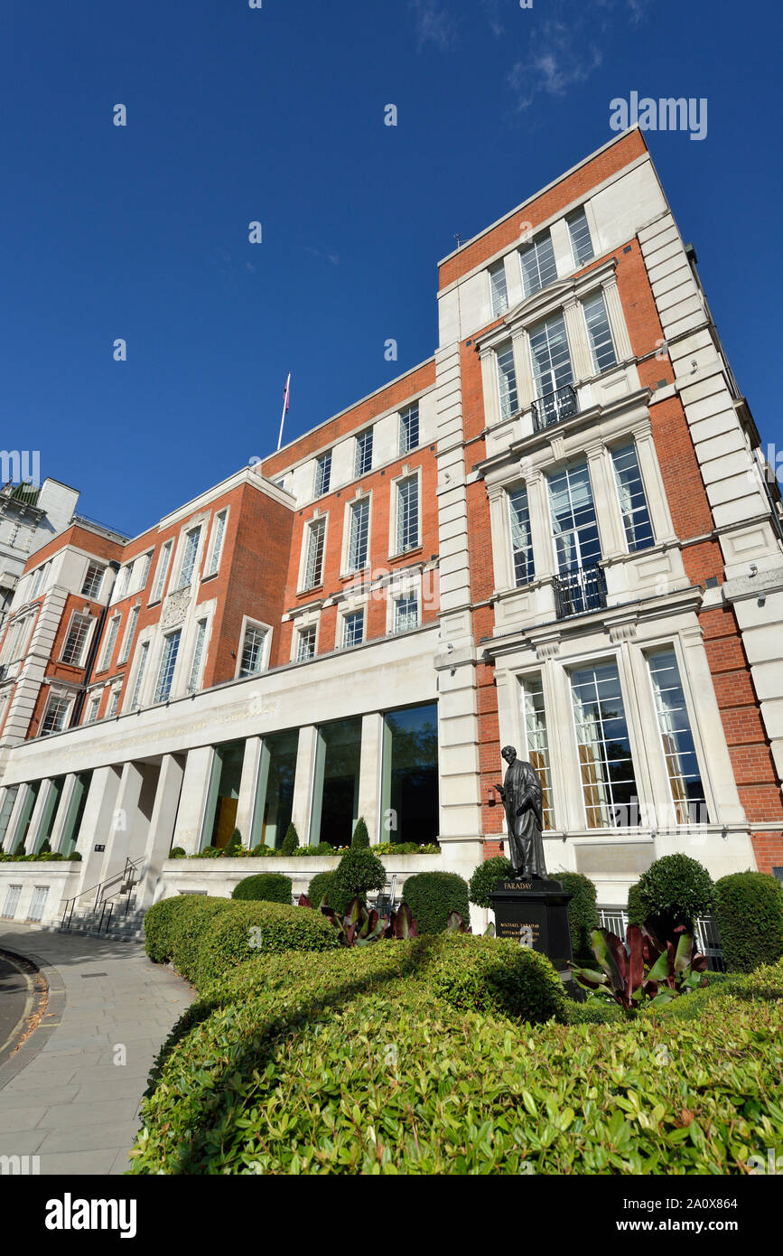 Einrichtung von Technik und Technologie, IET, 2 Savoy Place, London, Vereinigtes Königreich Stockfoto