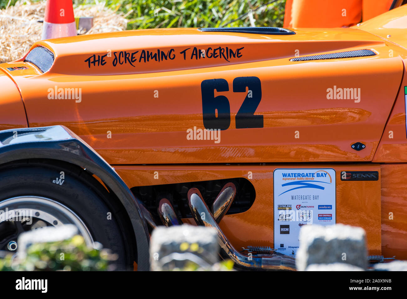 Westfield Watergate Bay Geschwindigkeit Hillclimb Sept 2019 Stockfoto