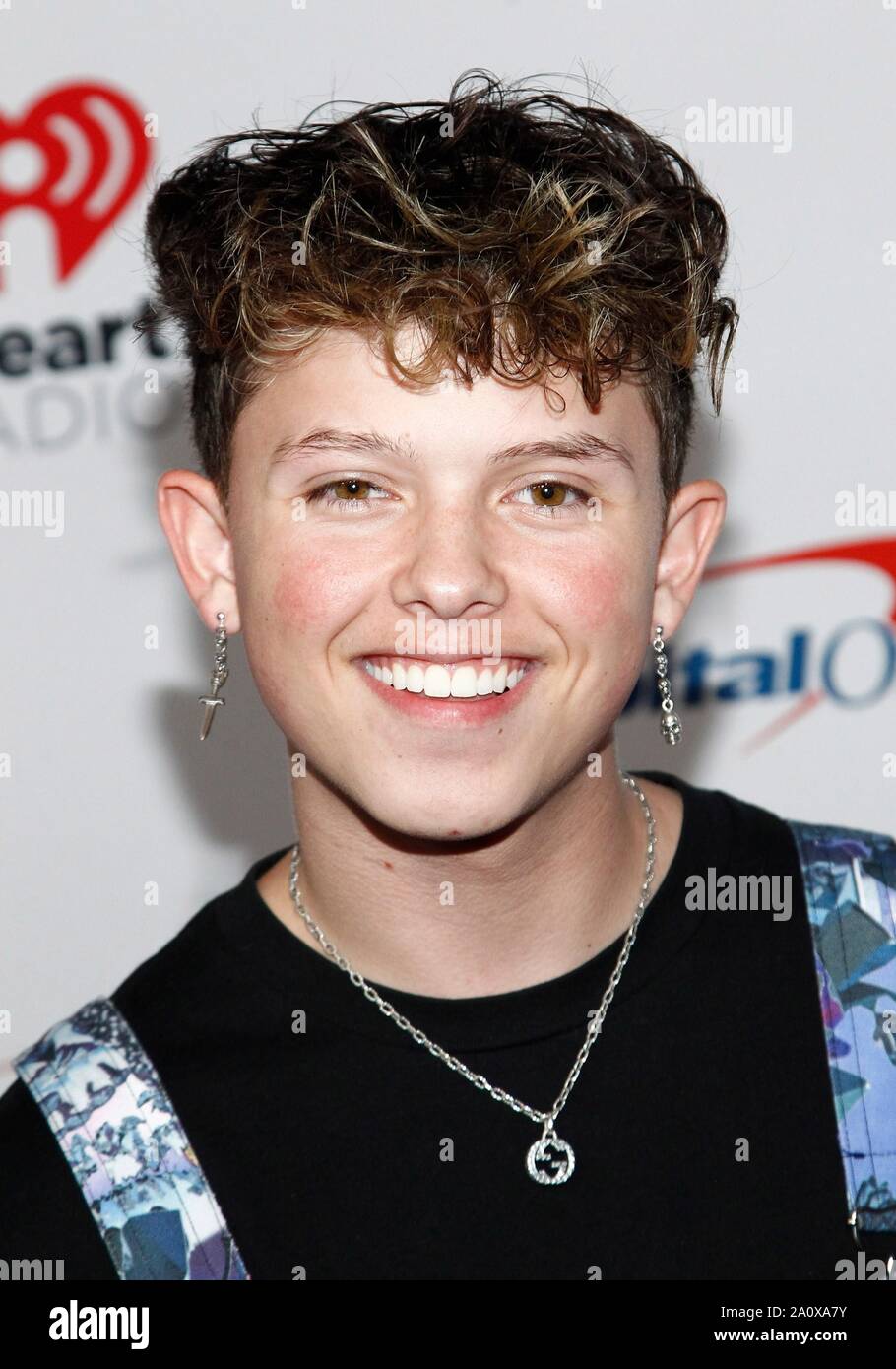 Las Vegas, NV, USA. 21 Sep, 2019. Jakob Sartorius in der Ankunftshalle für 2019 iHeartRadio Music Festival - SA, T-Mobile Arena, Las Vegas, NV 21. September 2019. Credit: JA/Everett Collection/Alamy leben Nachrichten Stockfoto