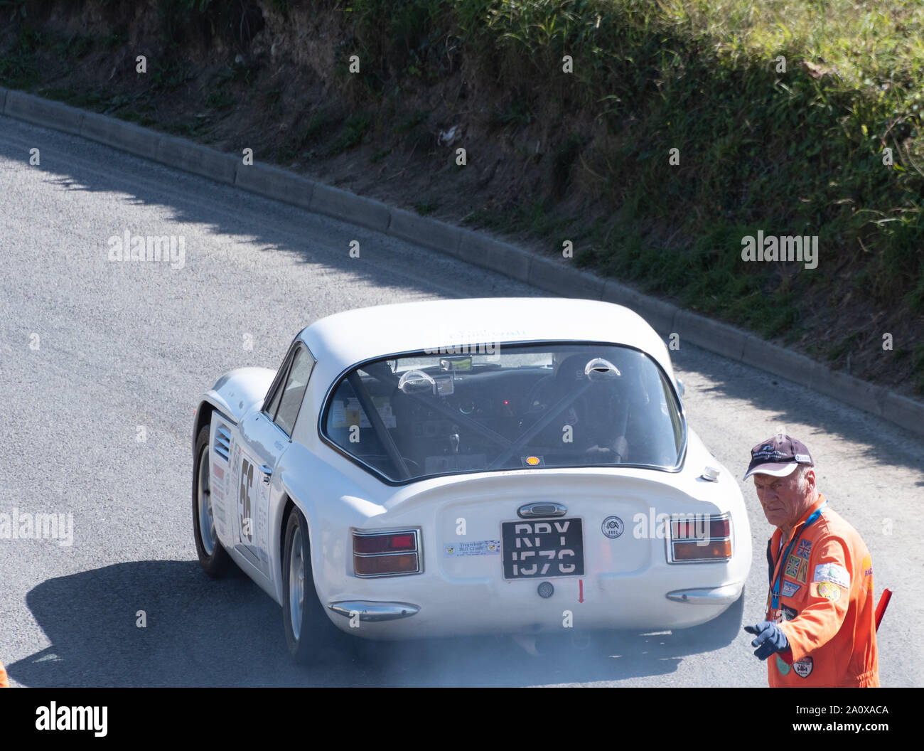 TVR Vixen Watergate Bay Geschwindigkeit Hillclimb Sept 2019 Stockfoto