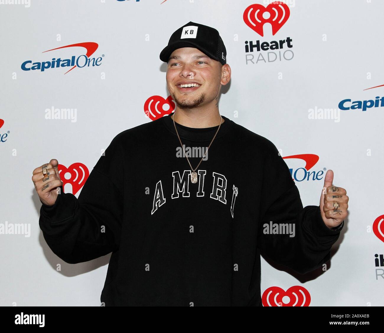 Kane Braun bei Ankünften für 2019 iHeartRadio Music Festival - SA, T-Mobile Arena, Las Vegas, NV 21. September 2019. Foto: JA/Everett Collection Stockfoto