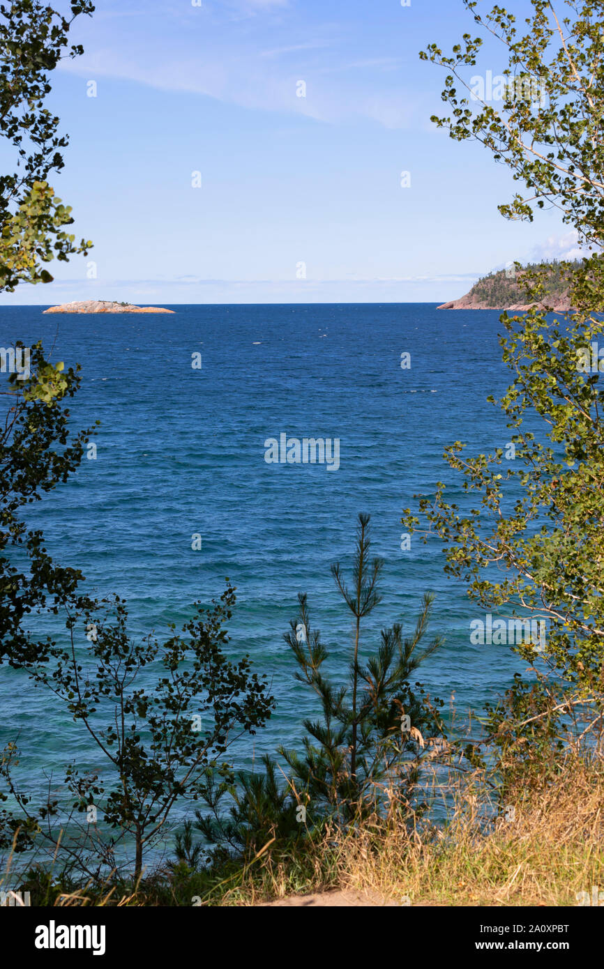 Alona Bay, Lake Superior, Ontario, Kanada Stockfoto