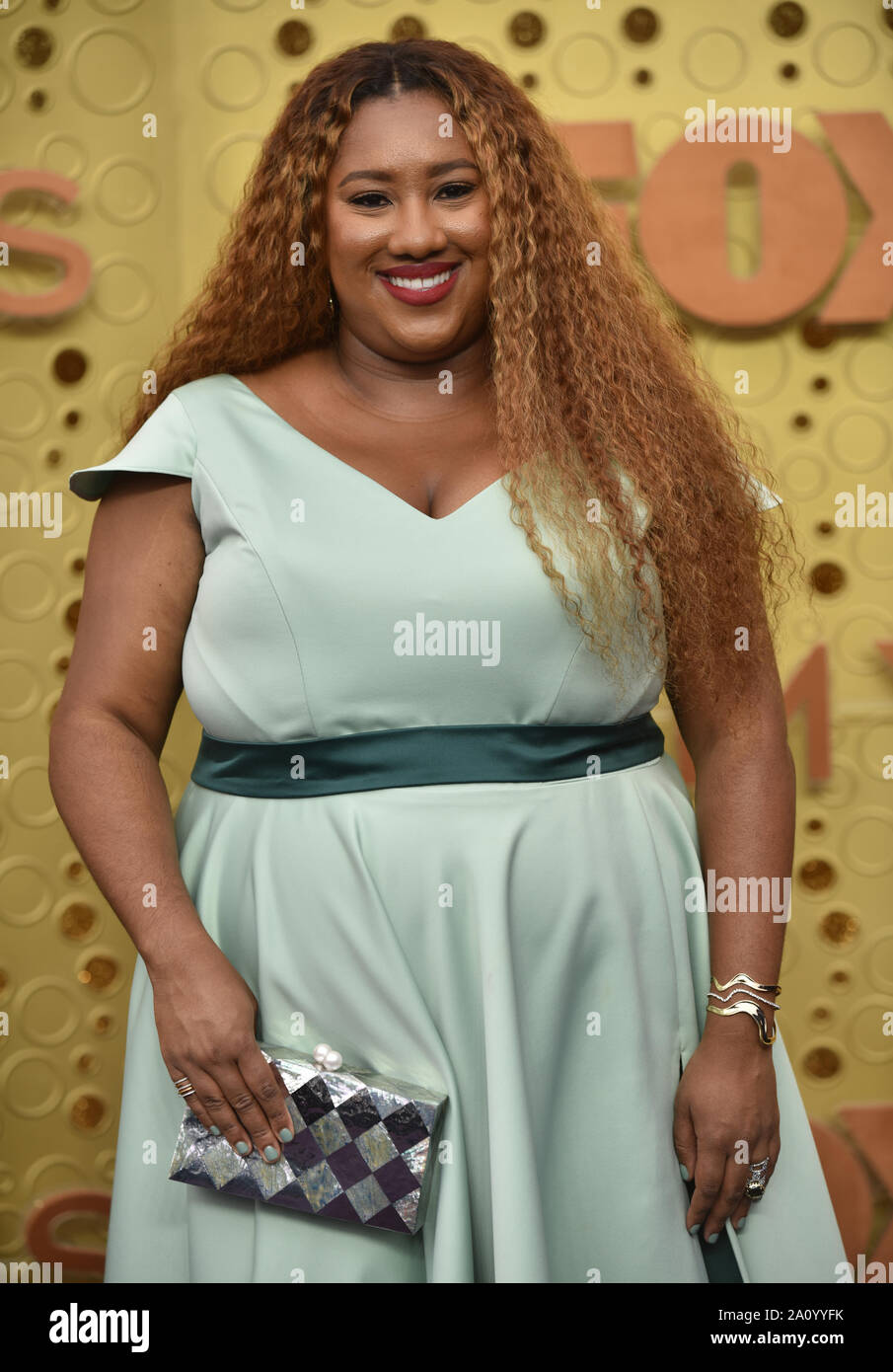 Los Angeles, USA. 22 Sep, 2019. Ashley Nicole kommt für die 71. jährlichen Primetime Emmy Awards, die in den Microsoft Theater in der Innenstadt von Los Angeles am Sonntag, 22. September 2019. Foto von Christine Kauen/UPI Quelle: UPI/Alamy leben Nachrichten Stockfoto