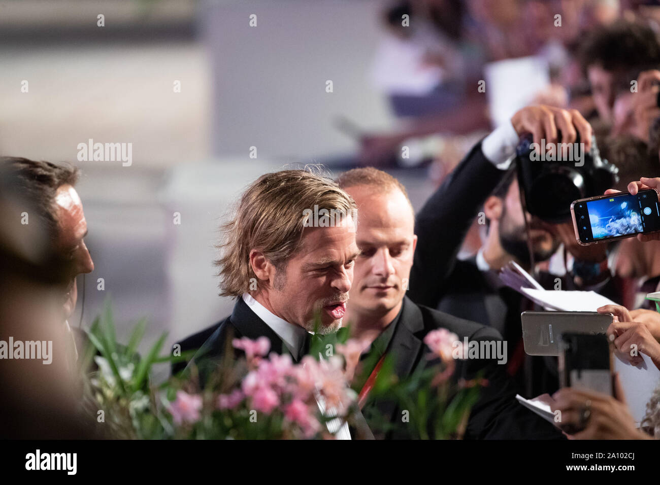 Brad Pitt Besuchen bei 76° Venedig Film Festival für "Ad Astra" Stockfoto