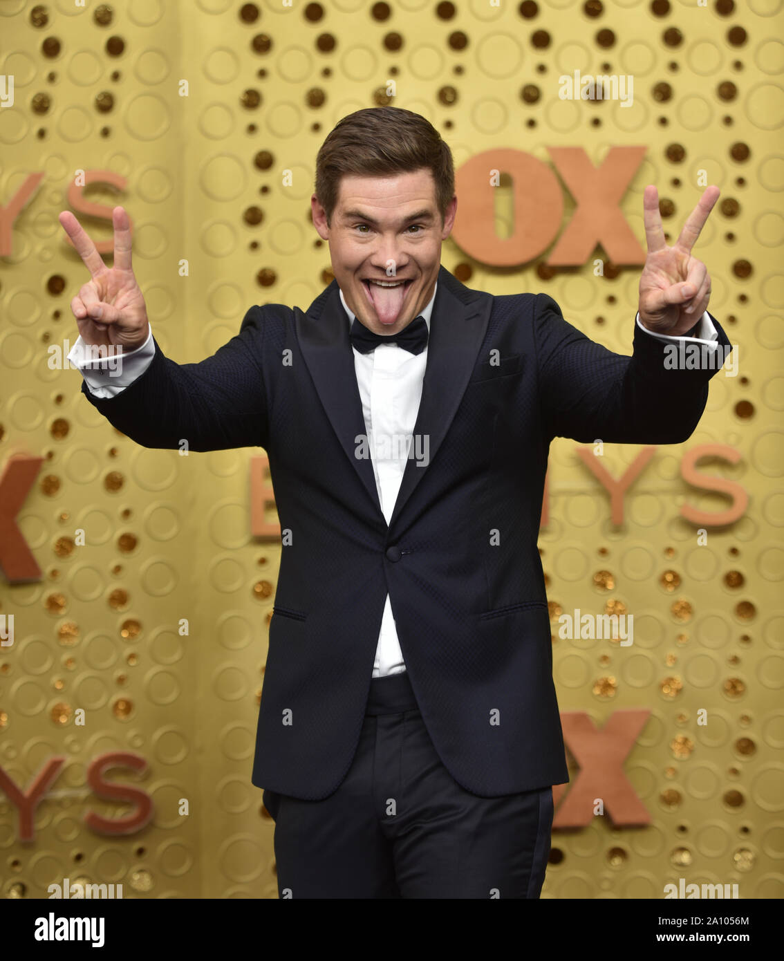 Adam DeVine kommt für die 71. jährlichen Primetime Emmy Awards, die in den Microsoft Theater in der Innenstadt von Los Angeles am Sonntag, 22. September 2019. Foto von Christine Kauen/UPI Stockfoto