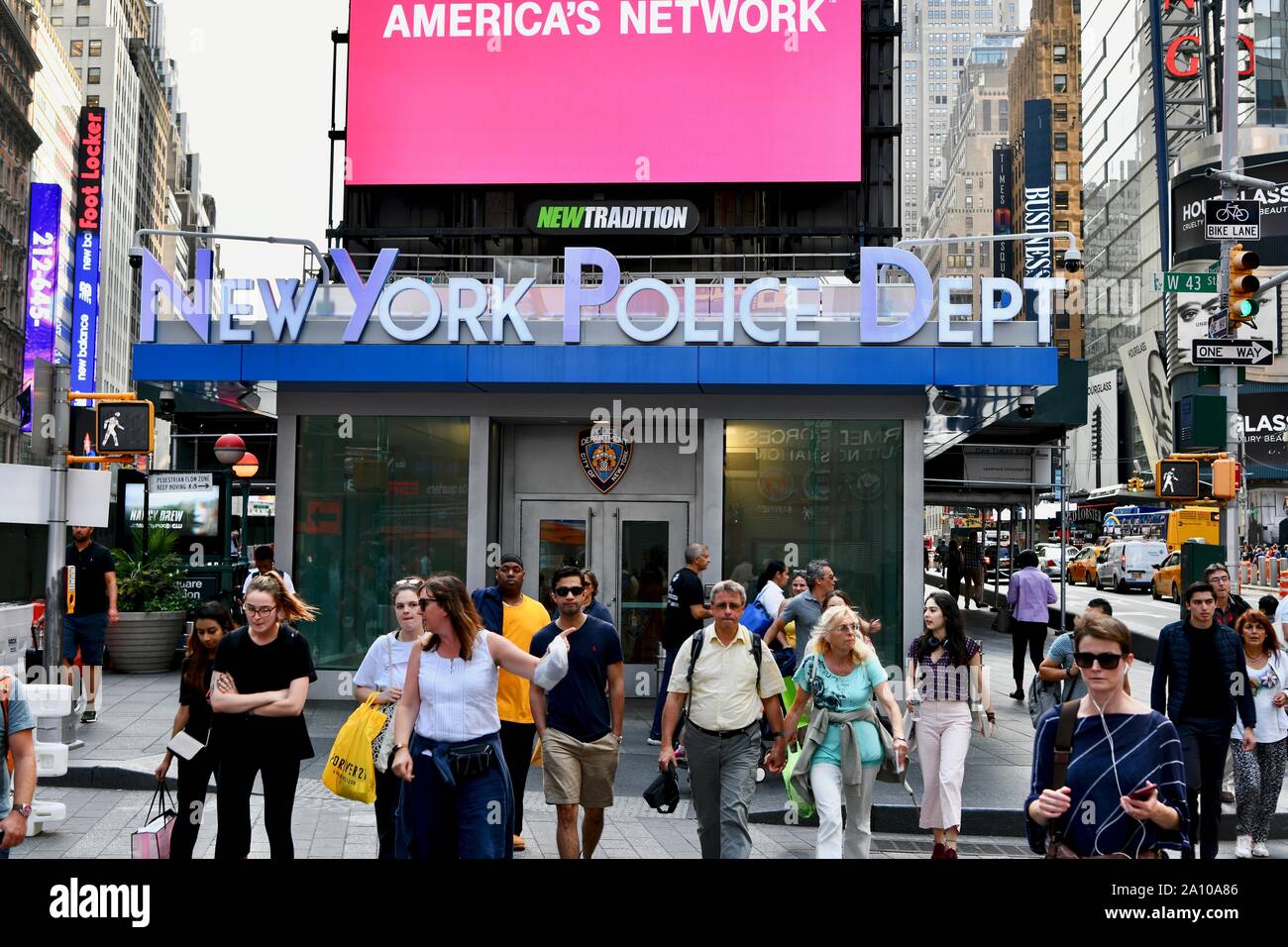 Polizei von New York, New York, USA Stockfoto